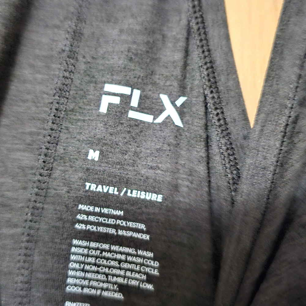 FLX Black Travel Leisure Jumper